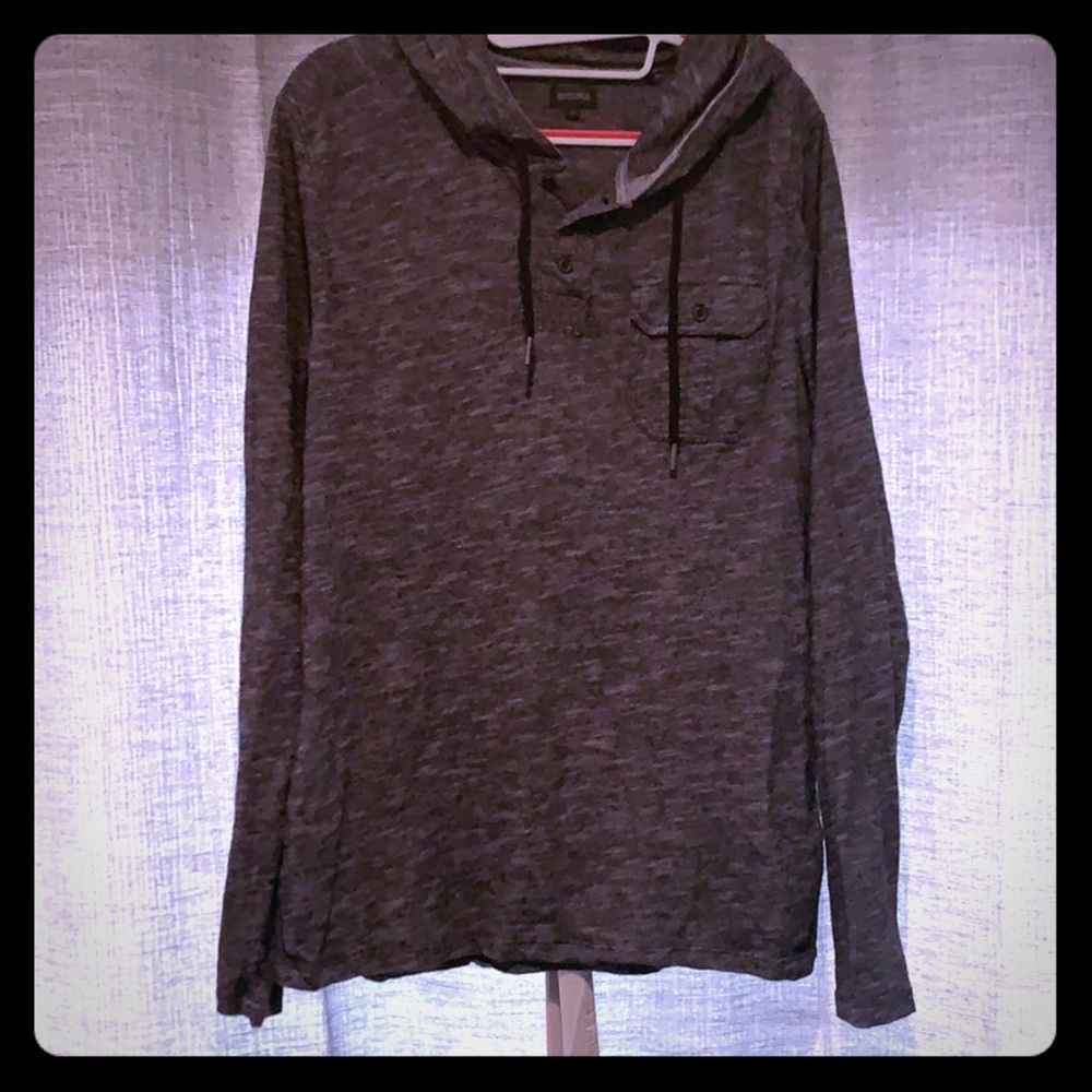 Dark Heater Grey, Light weight hoodie